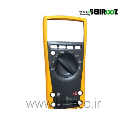 Fluke 179 front case with turntable, acrylic glass